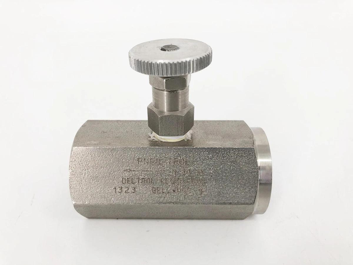 New Deltrol N30SSK Flow Control Valve 1/2" NPTF 5000psi 10001-17