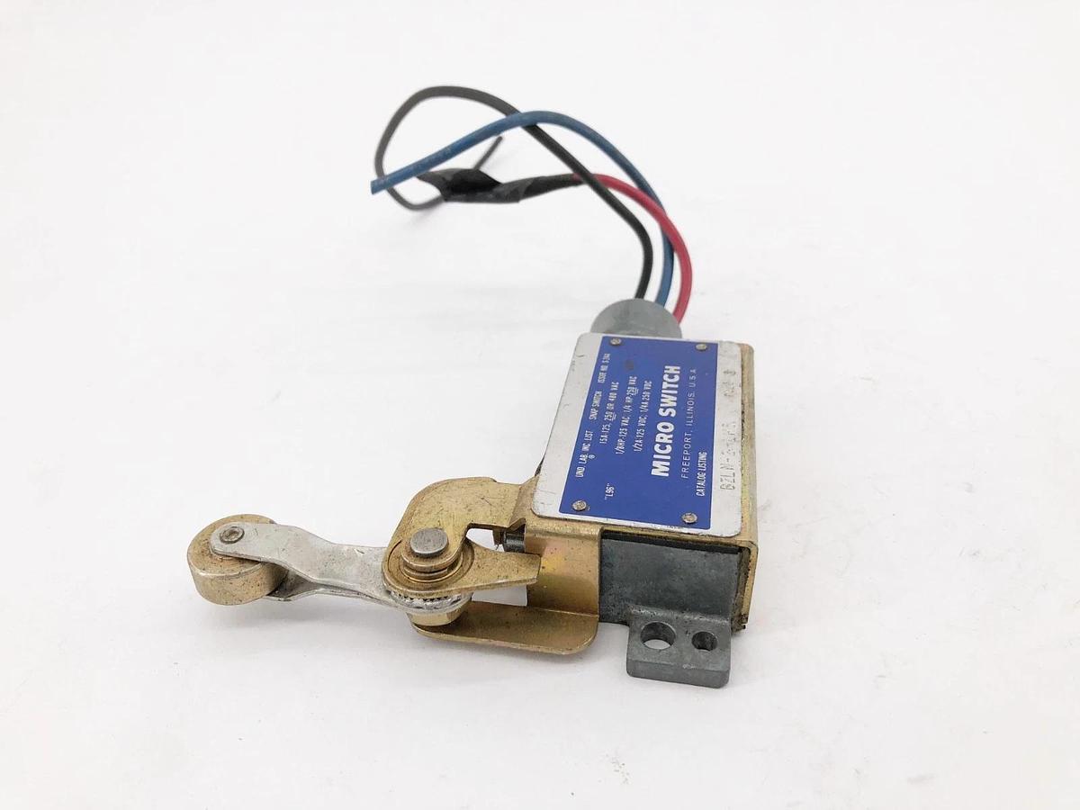 Used Honeywell Microswitch BZLN-2-LH5 Roller Limit Switch 15A 125-480VAC