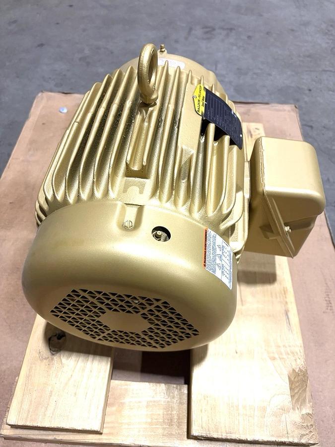 New Baldor EM2275 5HP TEFC Electric Motor 230/460V 1200RPM 254U Frame Cast Iron