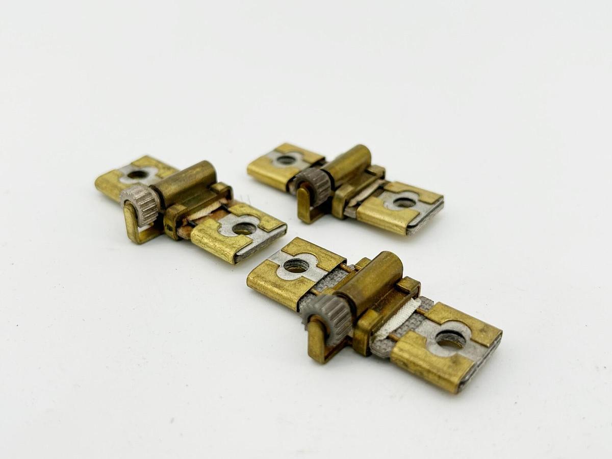 Used Lot of 3 Square D B2.40 Thermal Overload Relay Heating Element
