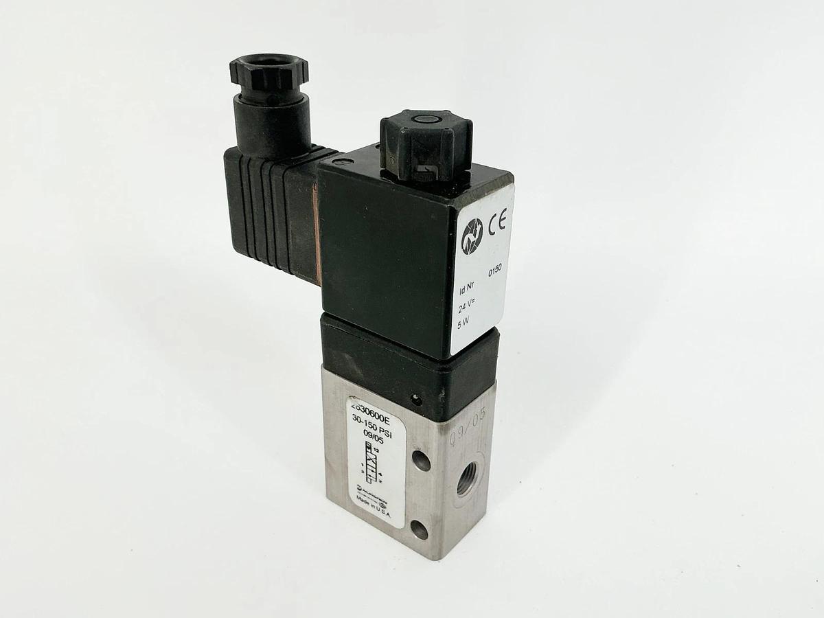 New Norgren 2630600E Solenoid Valve 30-150PSI 24V 5W - No Box