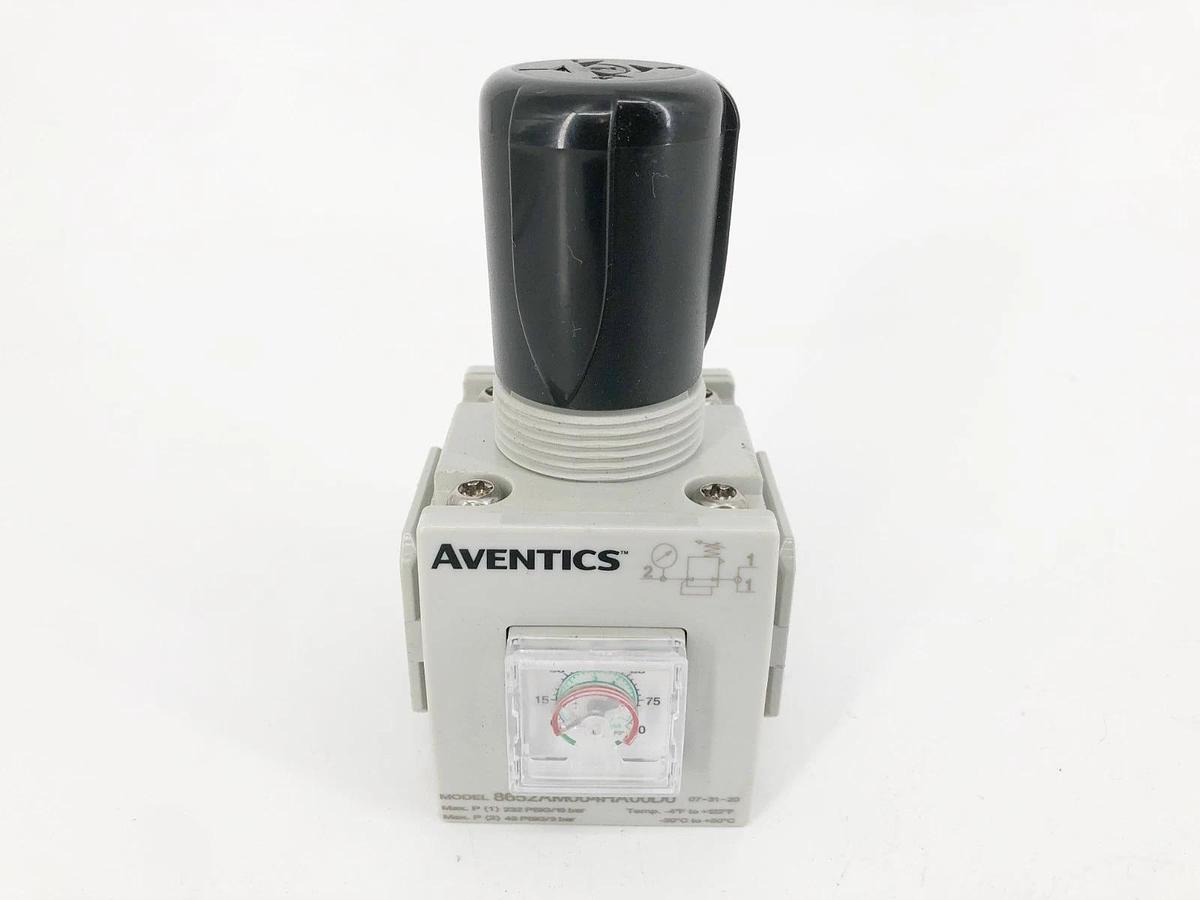 New Aventics 8652AM004HA00D0 Pneumatic Regulator 1/2" NPTF 3-45psig - No Box