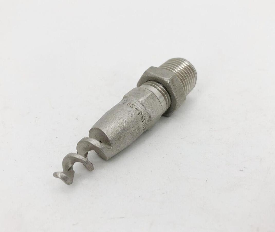 New Spraying Systems 1/4HHSJ-SS17007 Spiral Nozzle
