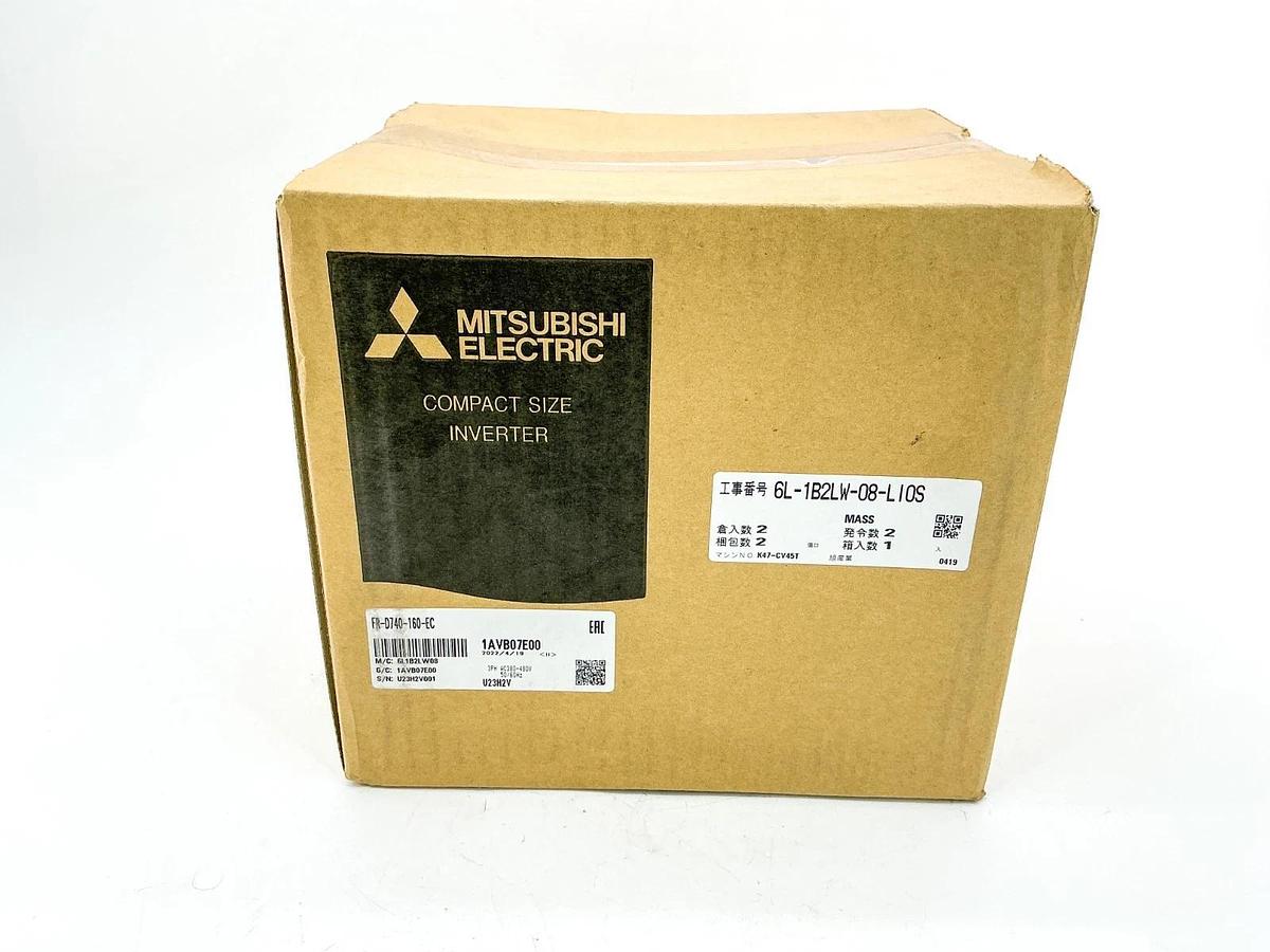 Used New Mitsubishi Electric FR-D740-160-EC Inverter Drive 3PH 480V - Sealed Box