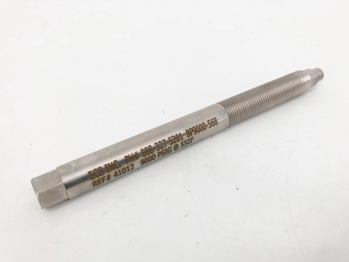 New ECS BP9000-568 Rupture Disk 9000psi 1/2"-20 UNF 6" Body 41012 - No Box