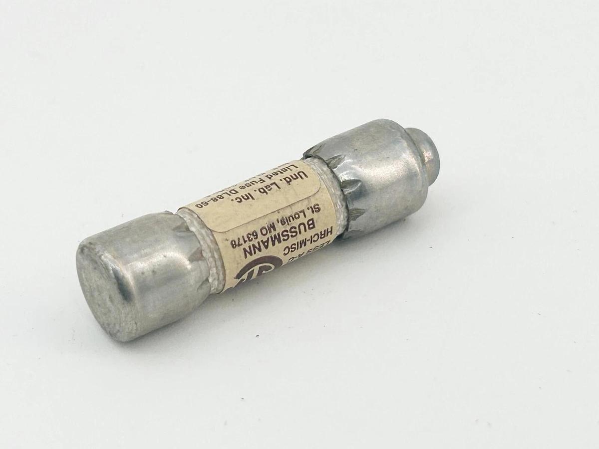 New Lot of 5 Bussmann KTK-R-1-1/2 Fast Acting Fuse 600V 1.5A - No Box