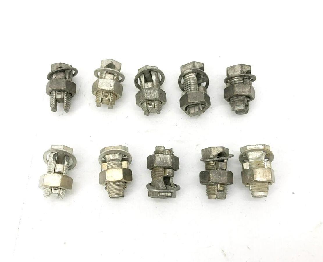 Lot of 10 New TPU SW-2 Split Bolt Connectors 16-8 STR