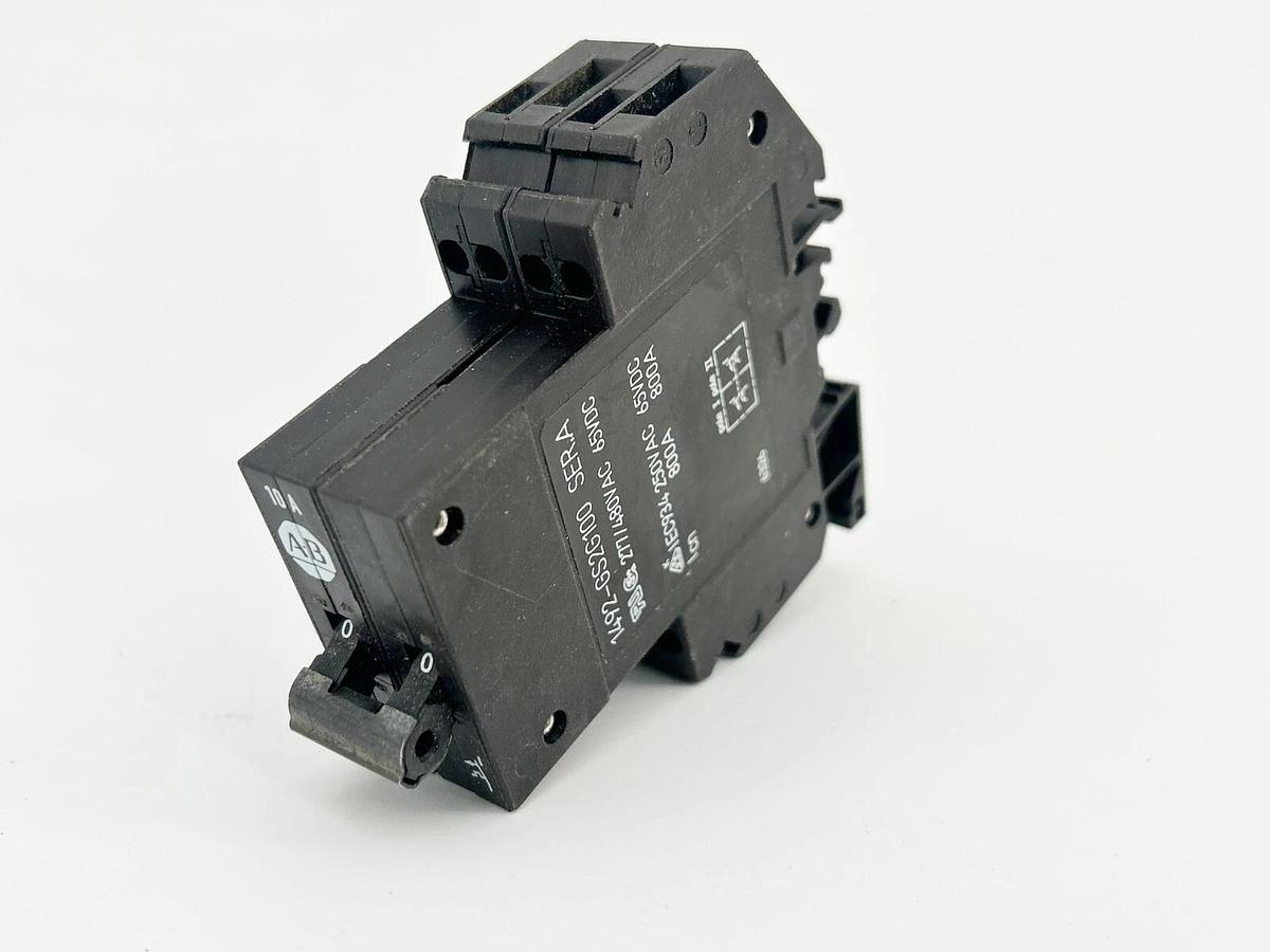 New Allen Bradley 1492-GS2G100 Mini Circuit Breaker 2P 480V 10A - No Box