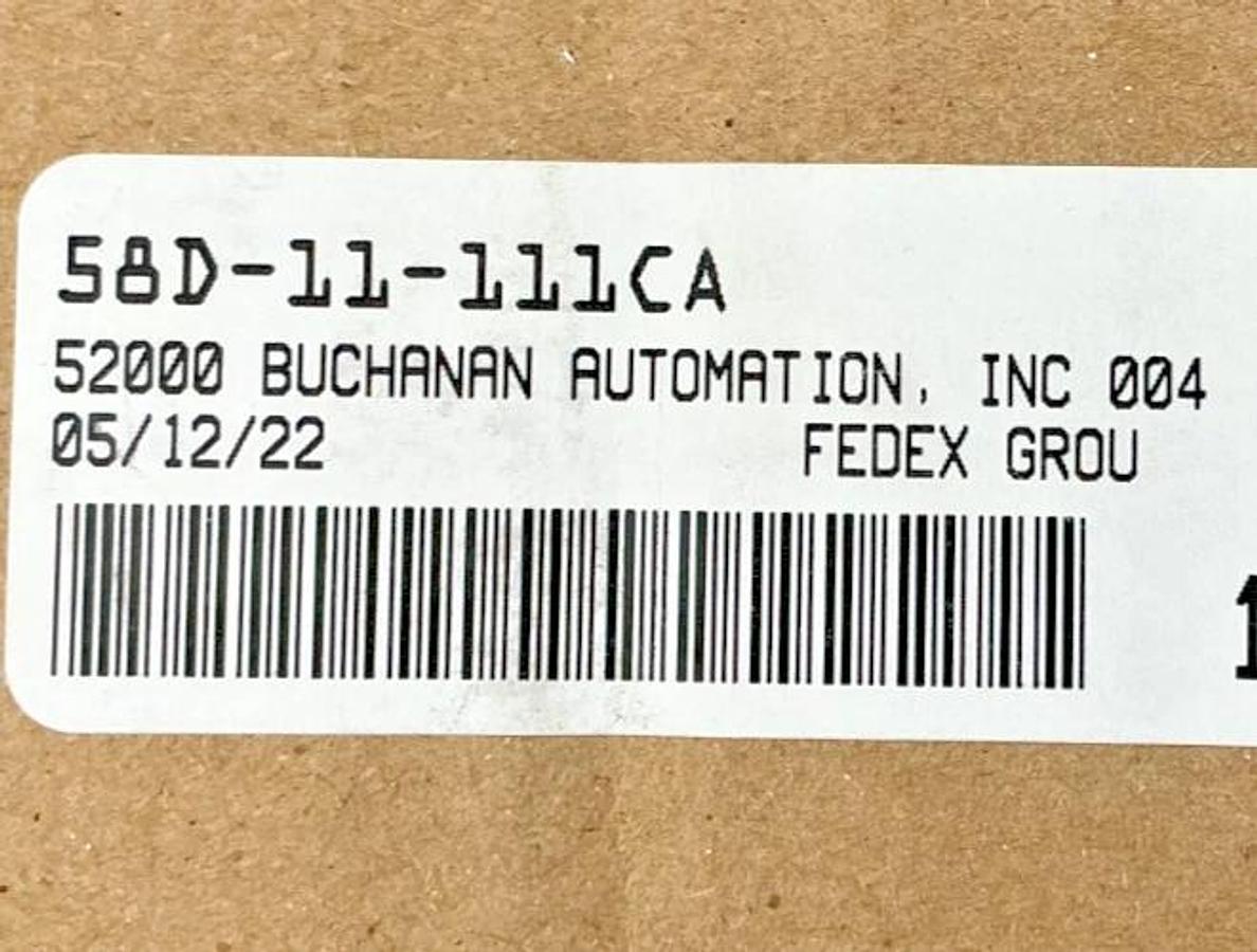 New MAC Valves 58D-11-111CA Solenoid Valve 15Watts 25-150PSI 24VDC 110/120VAC