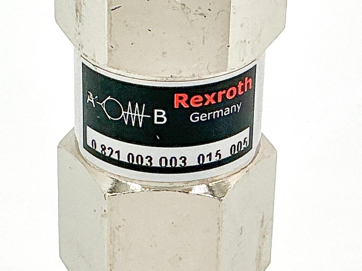New Rexroth 0-821-003-003-015-005 Pneumatic Check Valve - No Box
