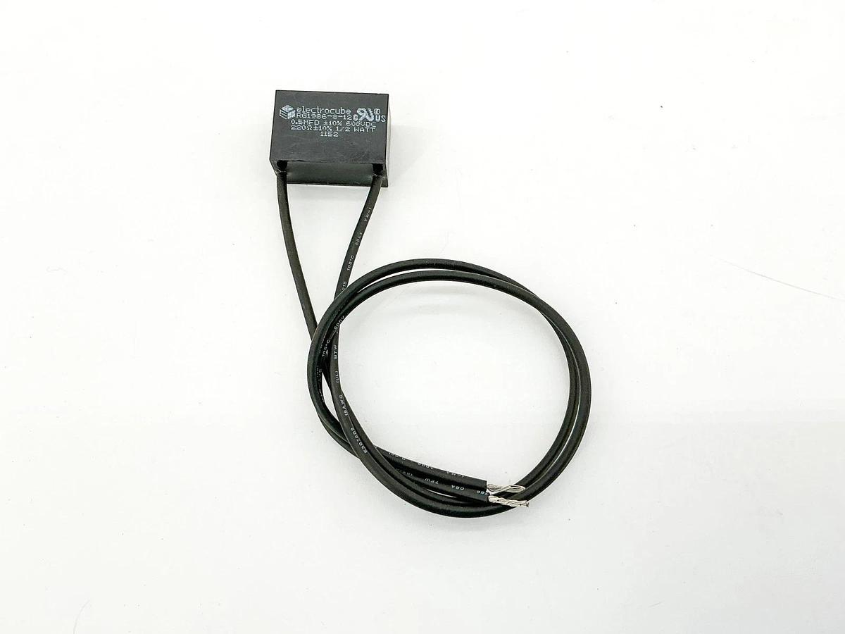 New Electrocube RG1986-8-12 Capacitor Suppressor .5MFD 600VDC 1/2W 220OMHS