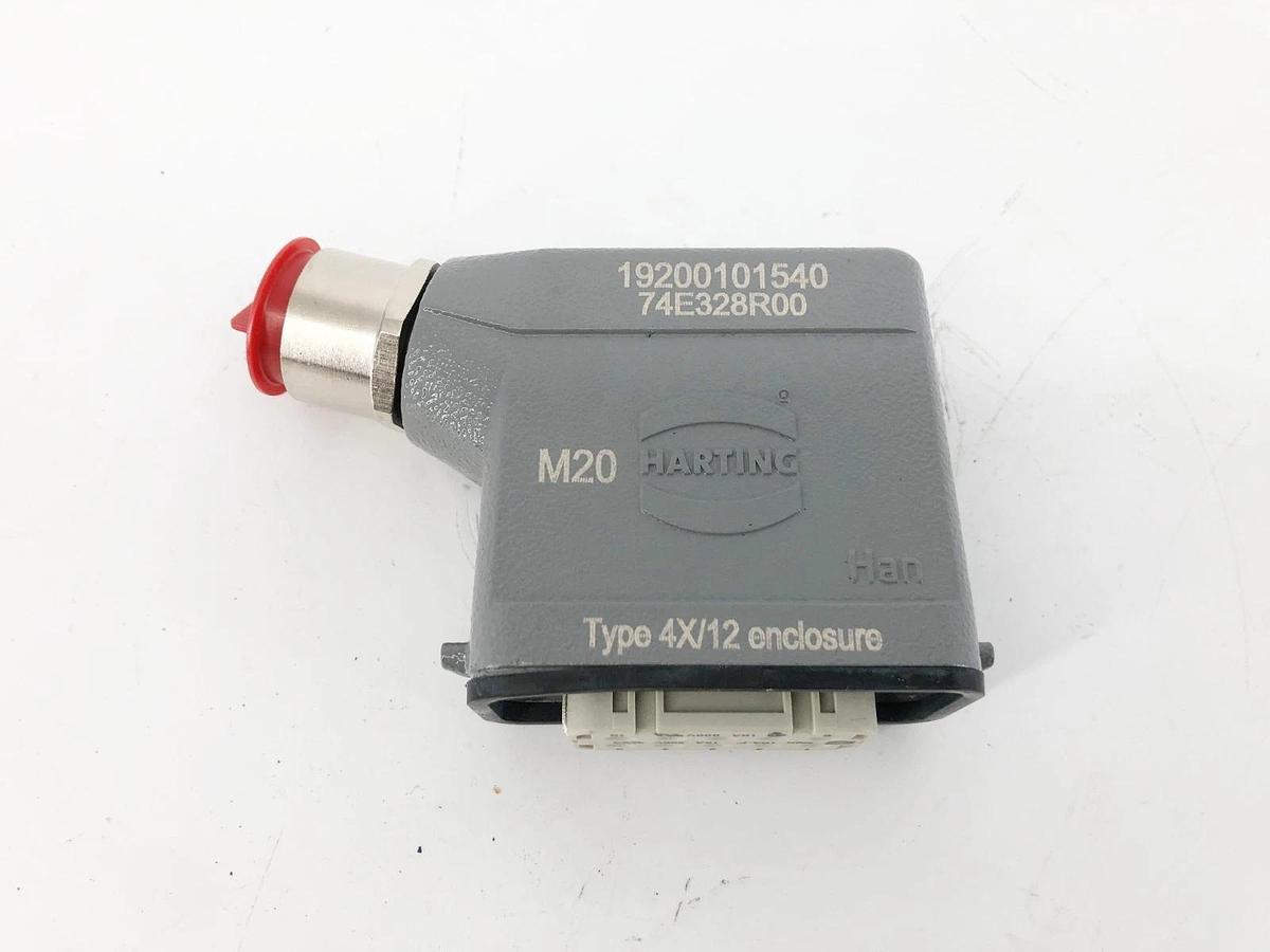 New Harding 19200101540 Rectangular M20 Connector Hood Type 4X/12 Enclosure
