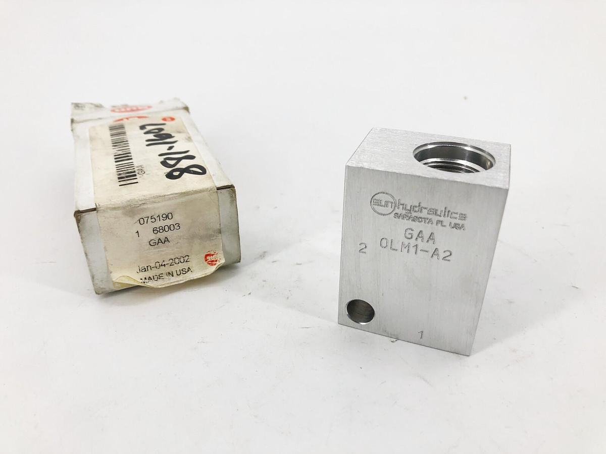 New Sun Hydraulics GAA Line Mount Manifold