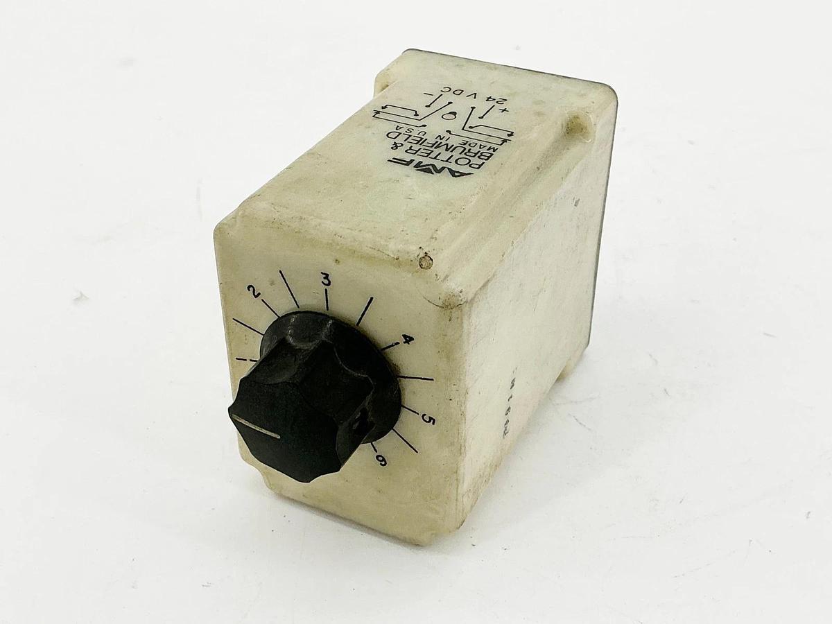 Used Potter Brumfield CHD-38-30001 Time Delay Adjustable Relay 1-10 Second 120V 10A