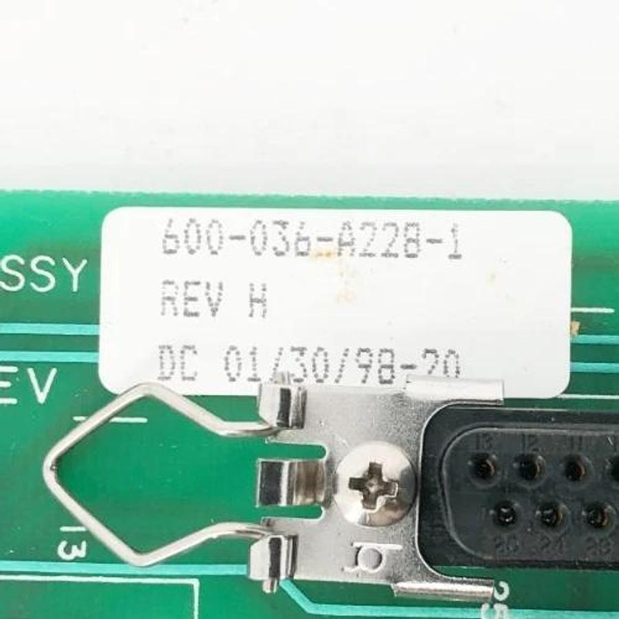 New Wabash 600-036-A228-1 Rev H Printed Circuit Board PCB - No Box