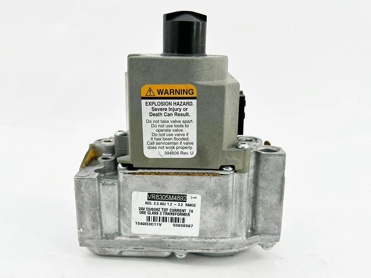 New Honeywell VR8305M4892 Gas Valve Direct Ignition 24V 7A 3.2 Range - No Box