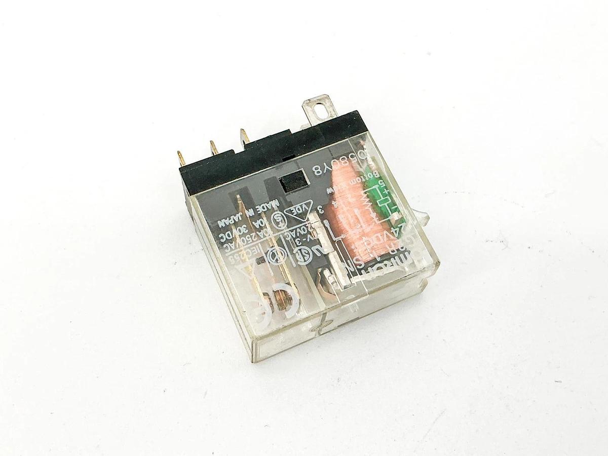 New Lot of 3 Omron G2R-1-SN Relay 24V 10A - No Box
