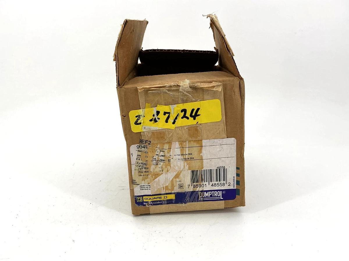 New Square D 9049EF2 Float Switch Ball 316 SS Cylinder Float 9049EF-2
