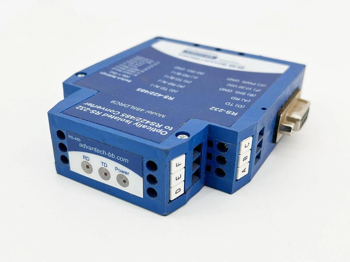 Used B&B Smartworx 485LDRC9 Optically Isolated RS-232 to RS-422/485 Converter