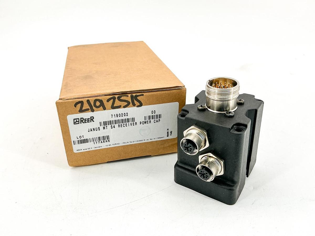 New Reer 7190202 Janus MT S4 Receiver Power Cap 8021208