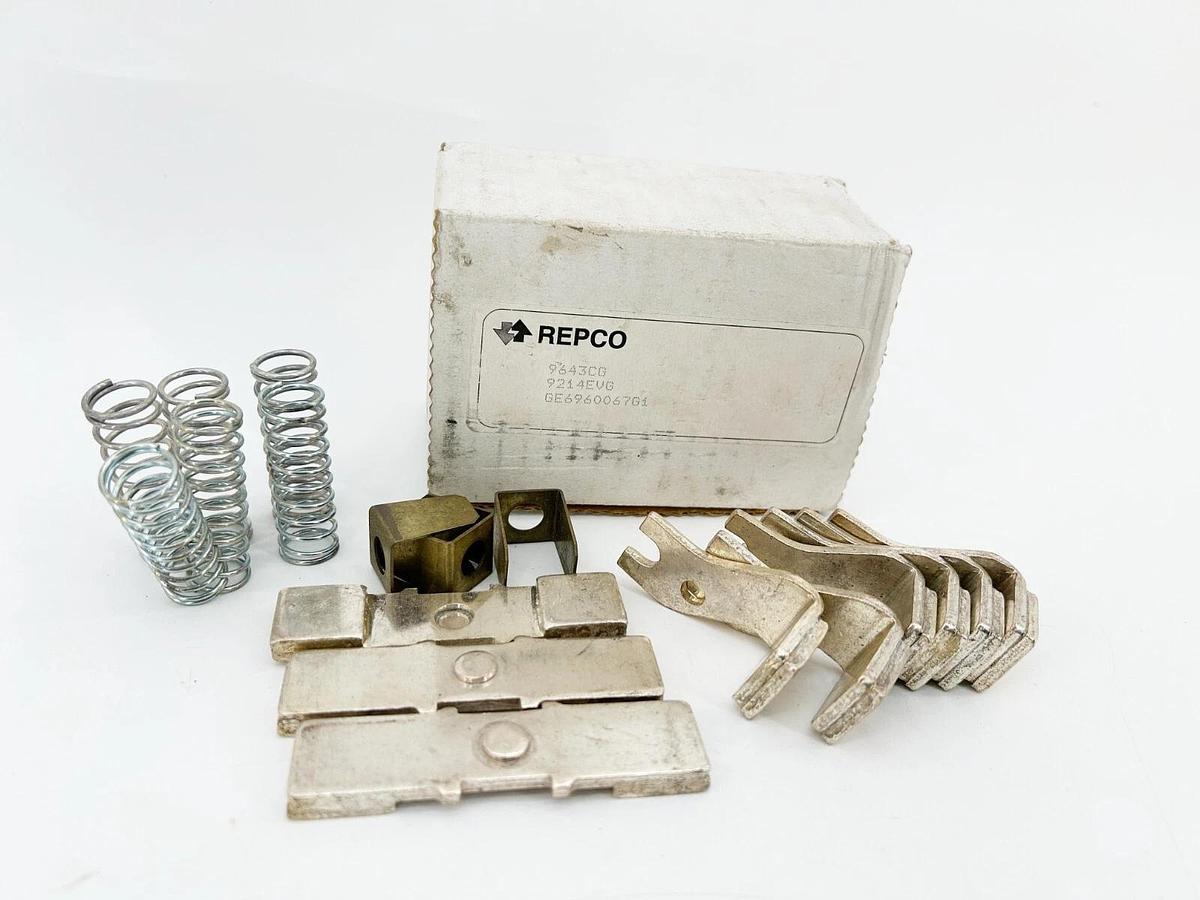 New Repco 9643CG Contact Kit GE CR7006 Replaces 6960067G1 Size 5 3-Pole