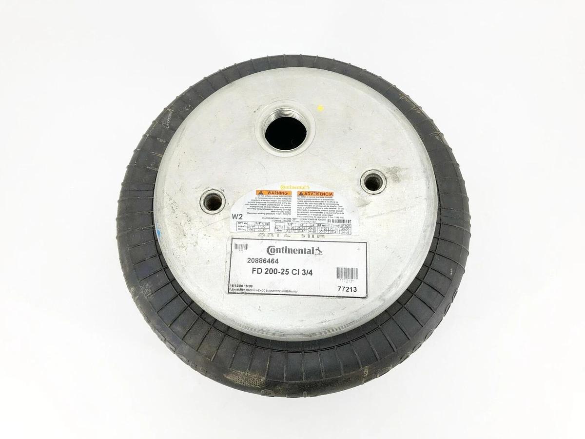Used Continental FD 200-25 CI 3/4 Double Convoluted Air Spring 20886464