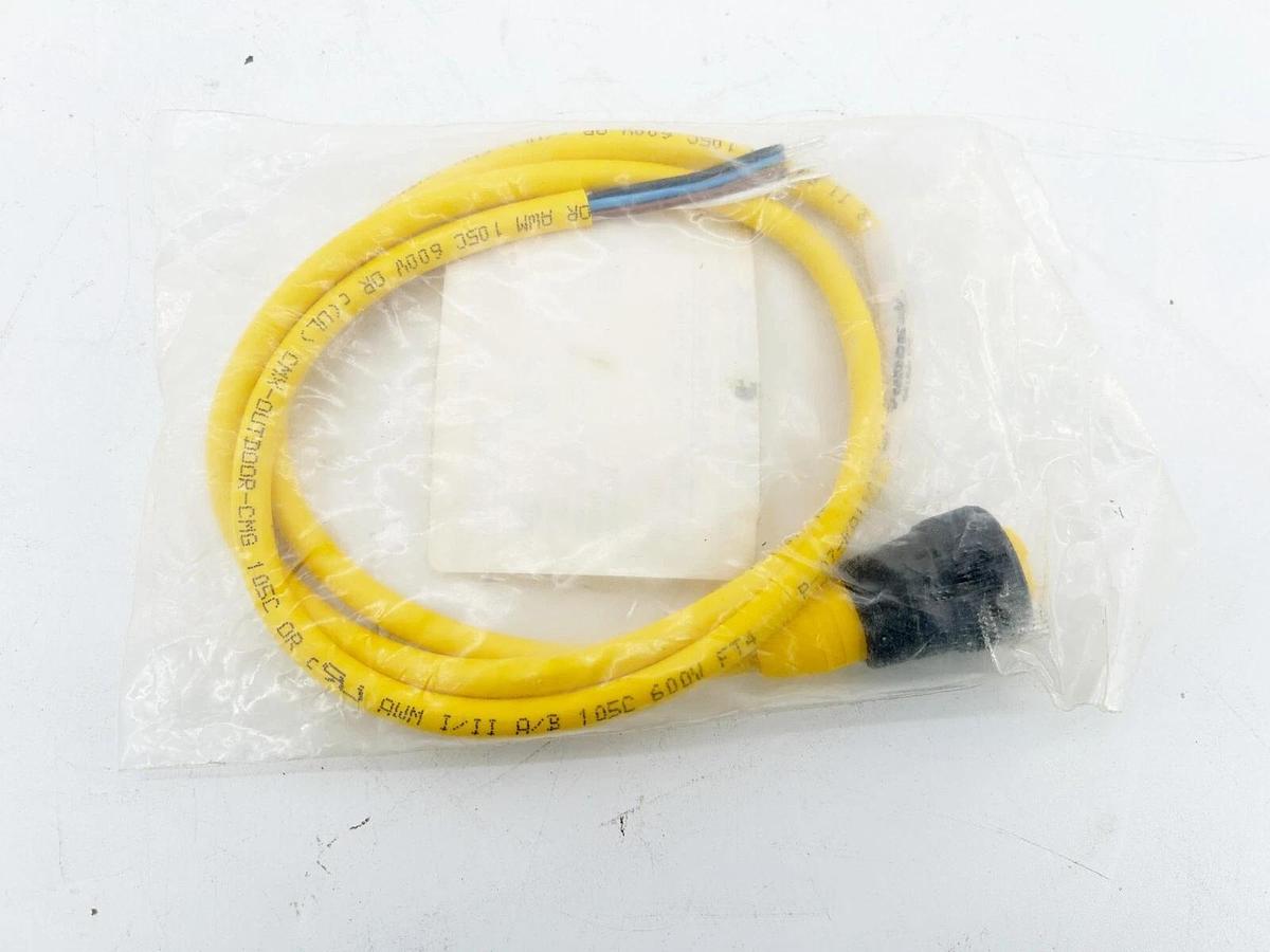 New Turck RK 40-1M Single Ended Cordset 7/8" Minifast 4 Wire 18AWG U2040