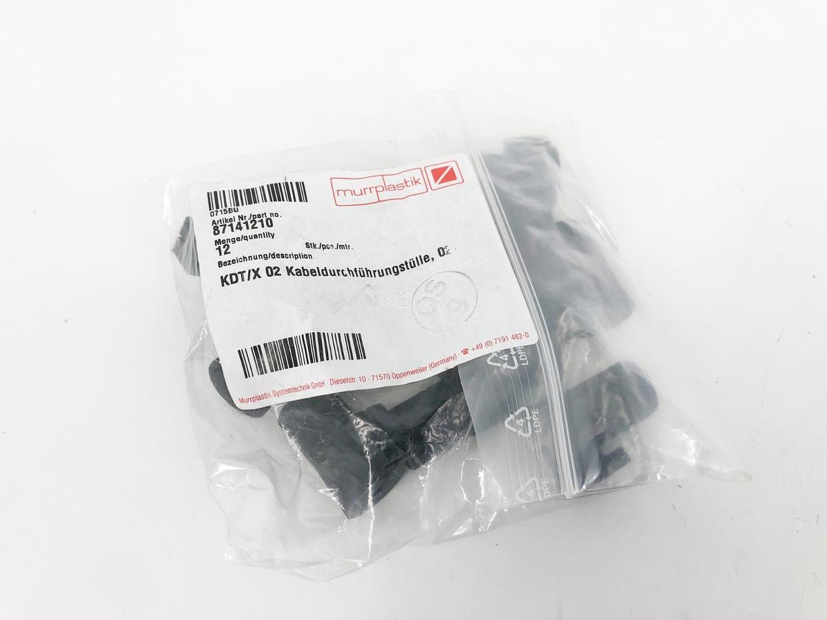 Lot of 12 New Murrplastik 87141210 Cable Entry Grommets KDT/X 02 for 2-3m Diam.