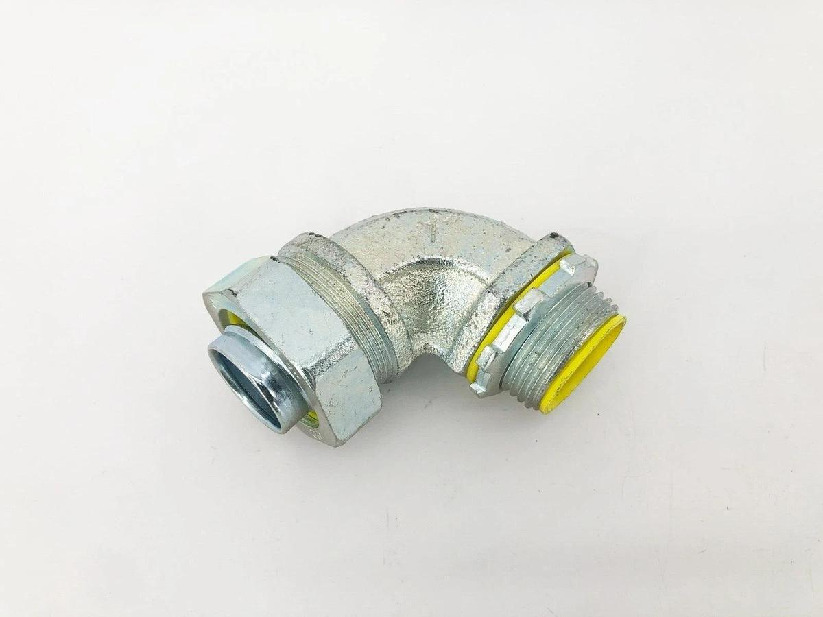 New Hubbell Raco 3544 Insulated Connector 1" 90 Deg. 3LL26