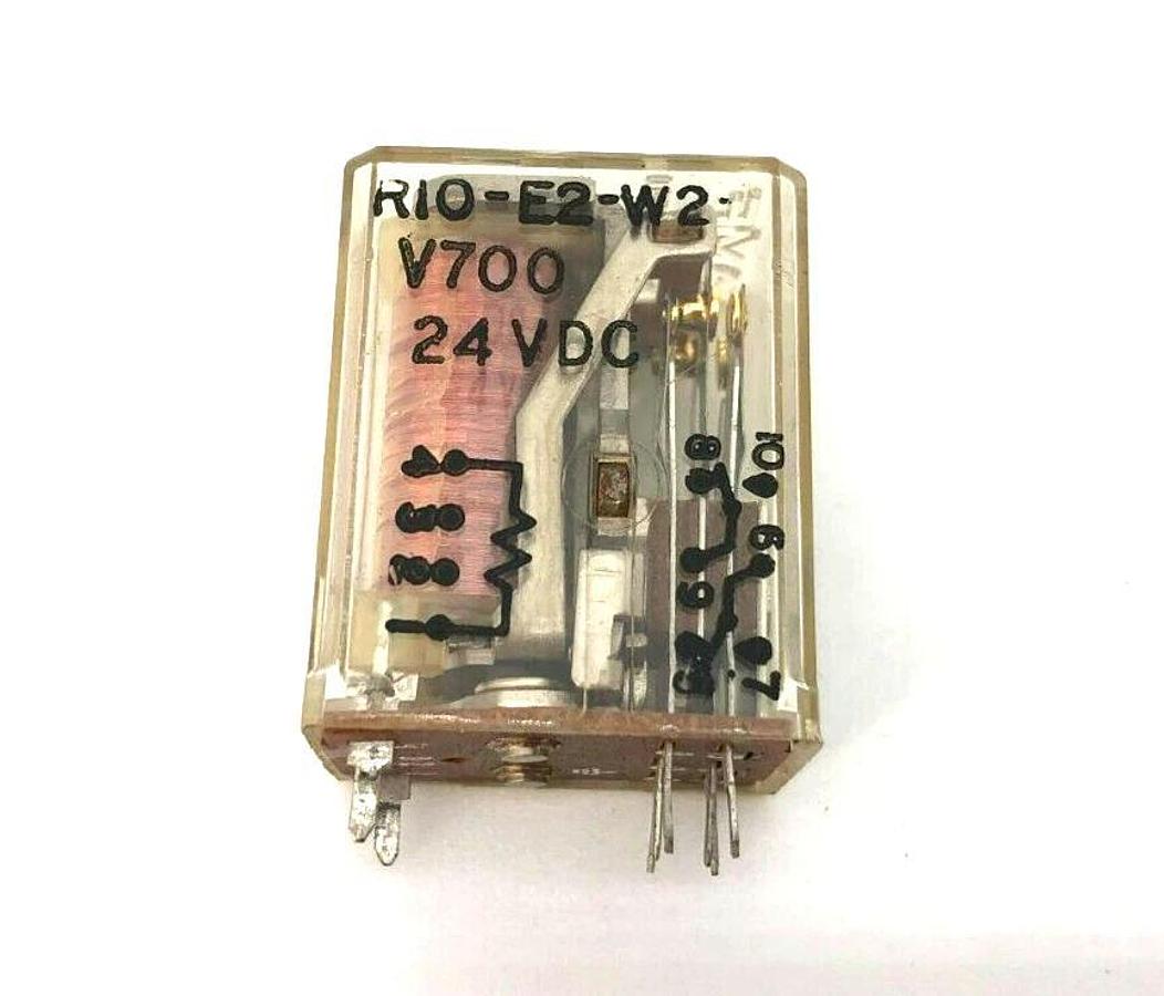New Lot of 2 Potter & Brumfield R10-E2-W2 Relays 24VDC