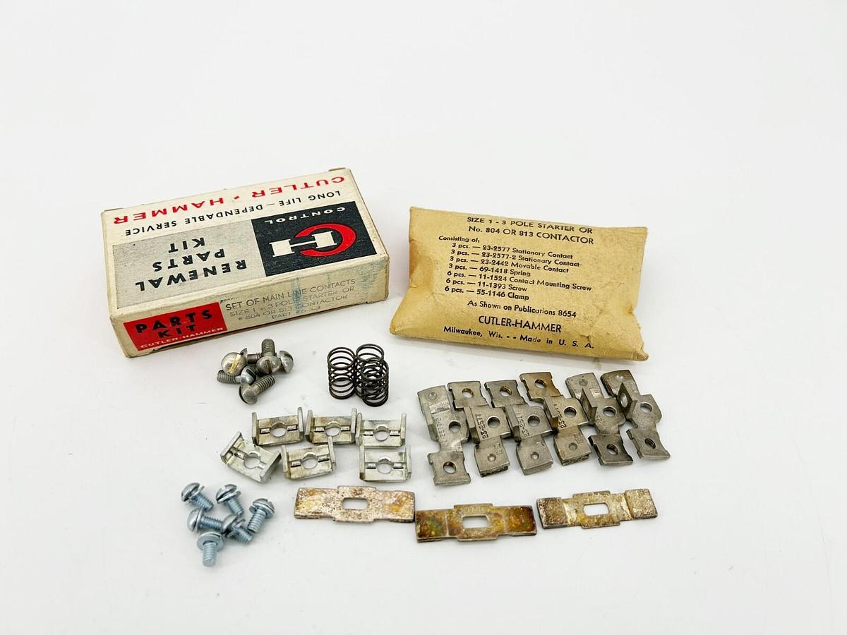 New Cutler Hammer 6-3-3 Contact Kit 3 Pole Size 1