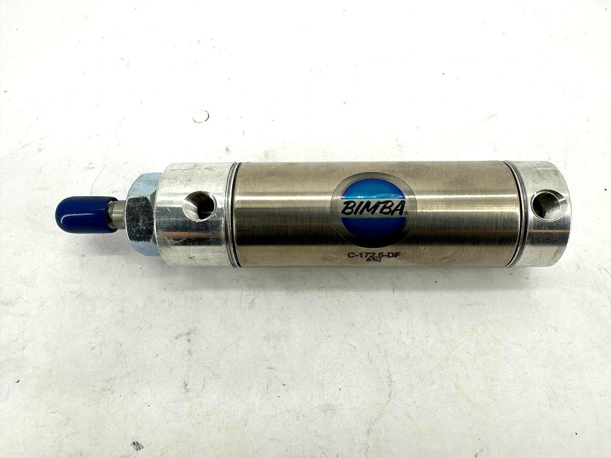 New Bimba C-172.5-DF Pneumatic Cylinder 1-1/2" Bore 2-1/2" Stroke - No Box