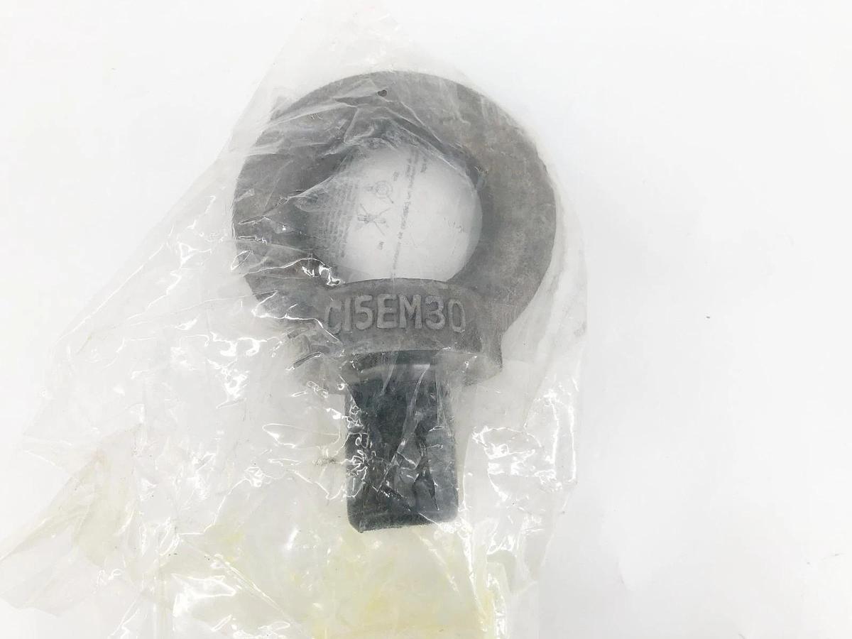 New Stamperia Carcano Giuseppe DIN580-M30-C15E Lifting Eye Bolt C15EM30 3200kg