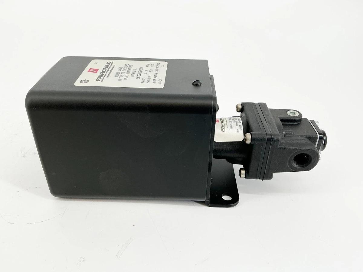 New Fairchild 24CC30160200 Motor To Pressure M/P Converter 250PSIG 115V 3W 60Hz