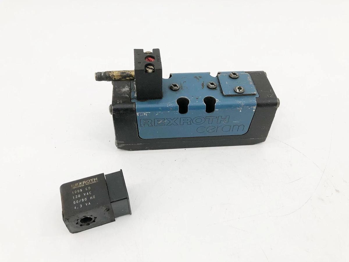 Used Aventics R432006124 Ceram Valve Size 2 GS-020061-02440 - Missing Parts