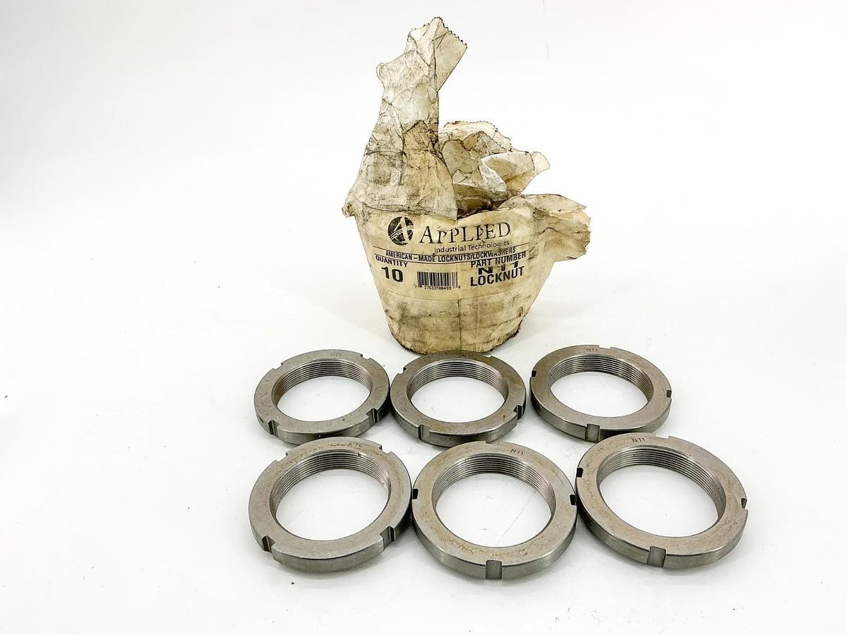 New Lot of 5 Applied Technologies N11 Lock Nut