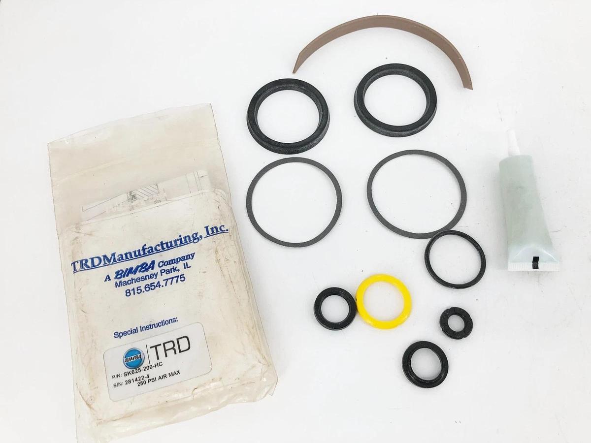 New Bimba SK625-200-HC Valve Rebuild Kit 250psi