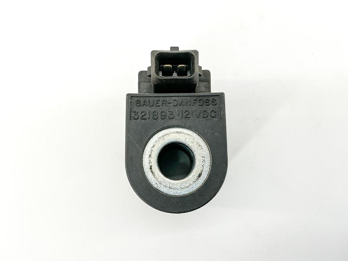 Used Sauer-Danfoss 321893 Solenoid Coil 12VDC