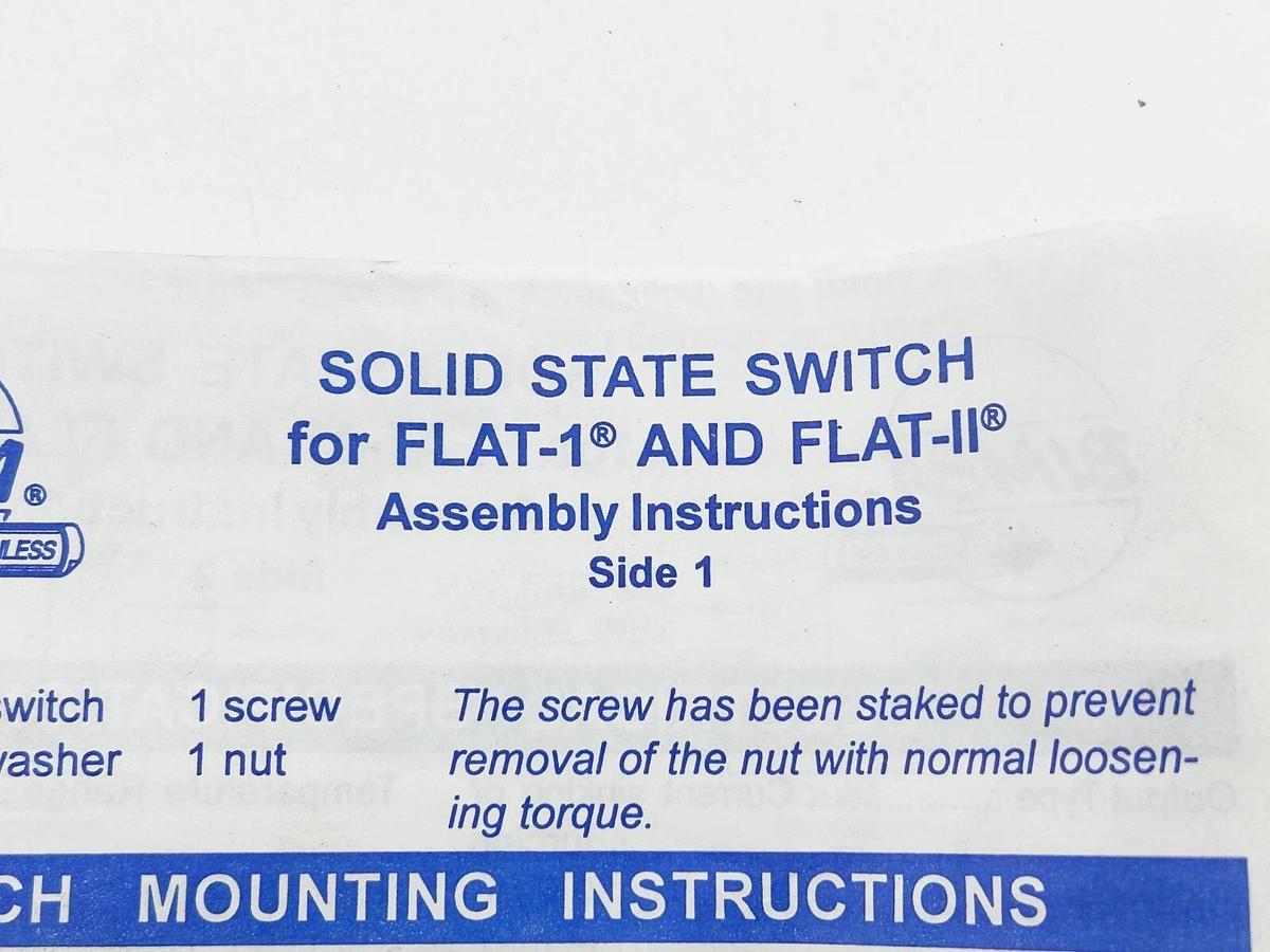 New Bimba HK-48 Solid State Switch For Flat-1 and Flat-II