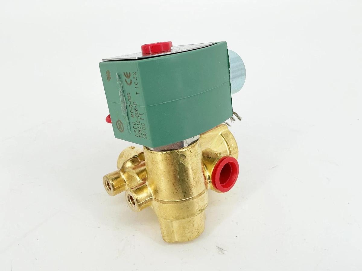 New Asco 8321G002 24VDC Solenoid Valve 200PSI 3/8" Pipe 10.6W