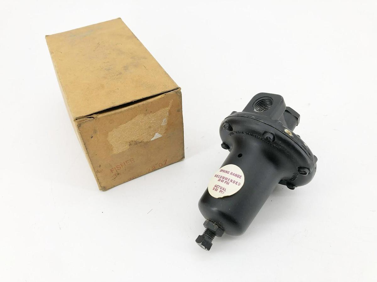 New Fisher Type 67R/207 Pressure Regulator 60psi
