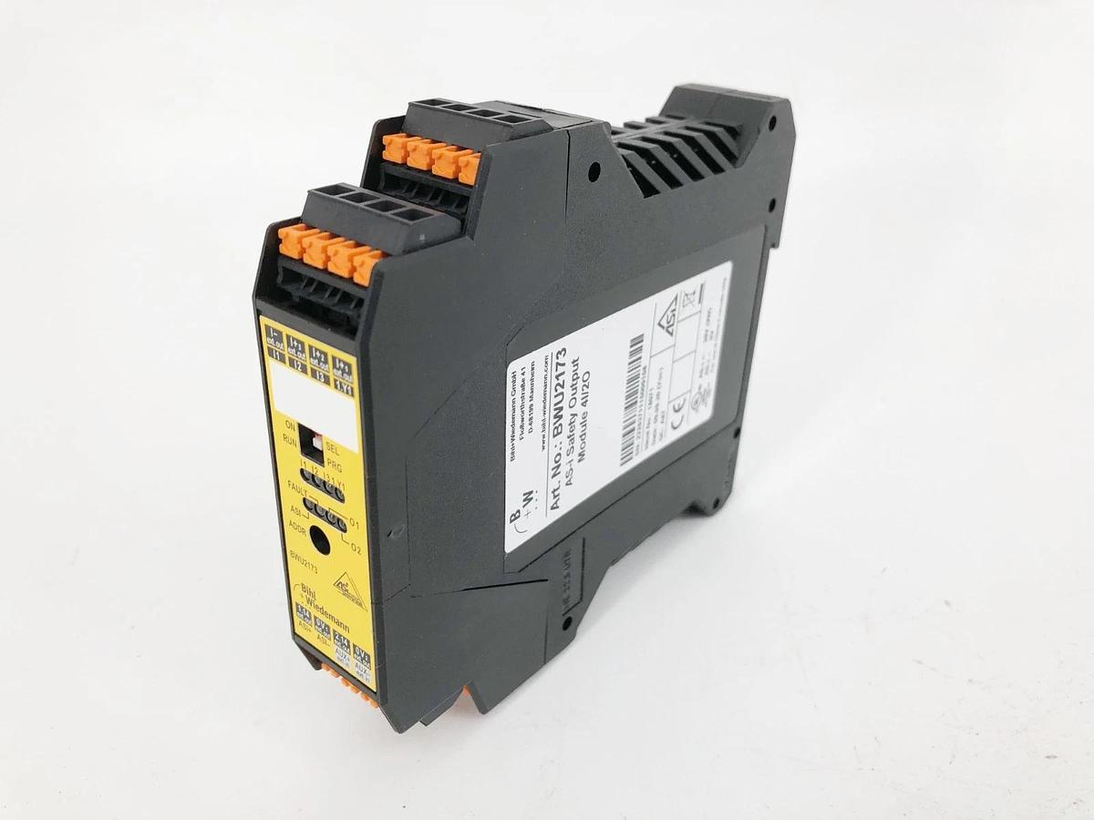 New Bihl + Weidemann BWU2173 ASi Safety Output Module 4I/2O 18071