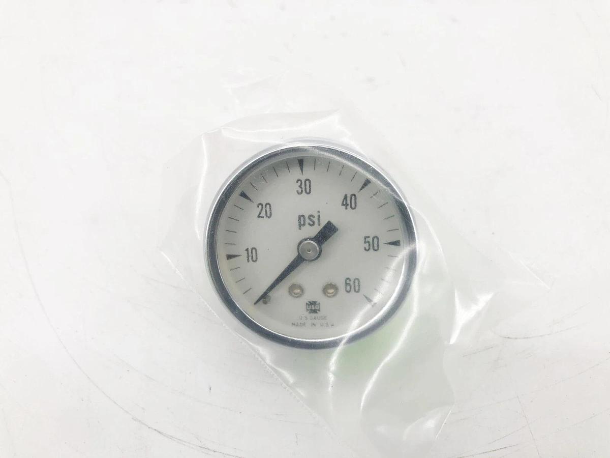 Lot of 2 New Ametek P500 Pressure Gauges 1/8" CBM 0-60psi