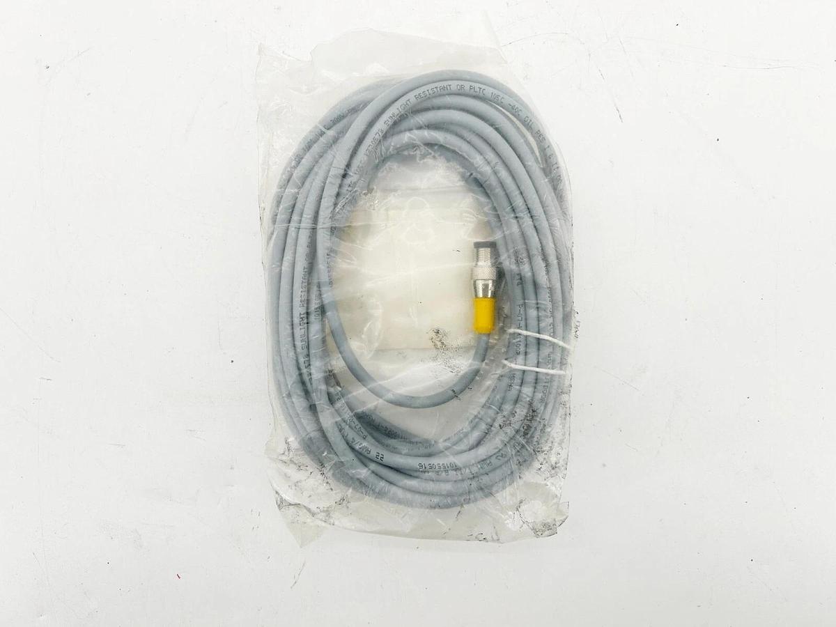 New Turck RS 4.4T-8 Single Ended Cordset 4 Wire T Barb 8 Meter U2070-3
