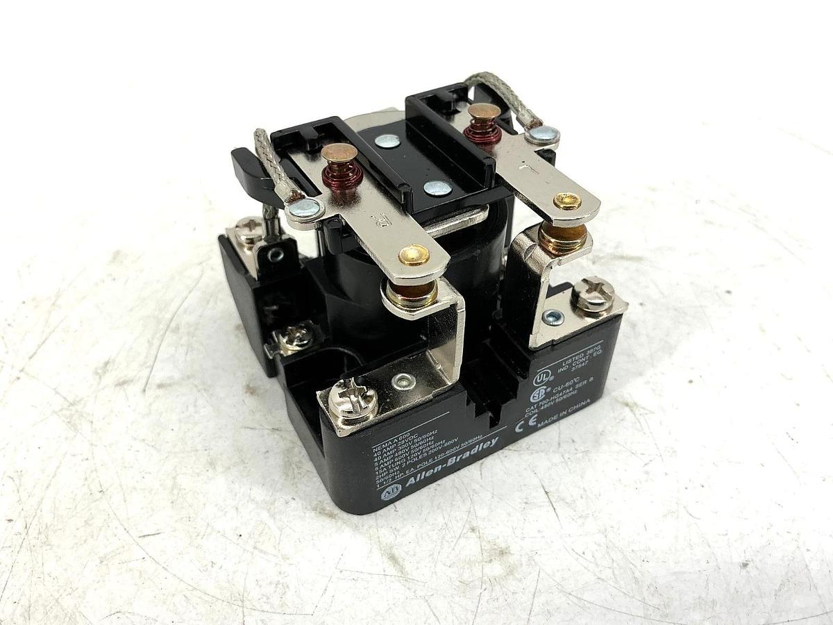 New Allen Bradley 700-HG47A4 Ser B Control Relay DPST-NO 40A 480V 50/60HZ