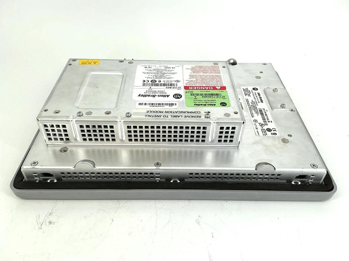 Used Allen Bradley 2711P-T10C4D2 Ser A Panelview Plus 1000 Assem Term 24VDC