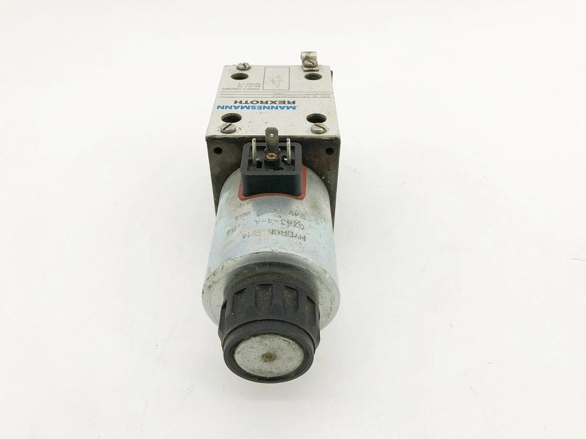 Used Rexroth 3WE10A31/CG24N9Z4 Directional Control Solenoid Valve 24VDC 587141/3