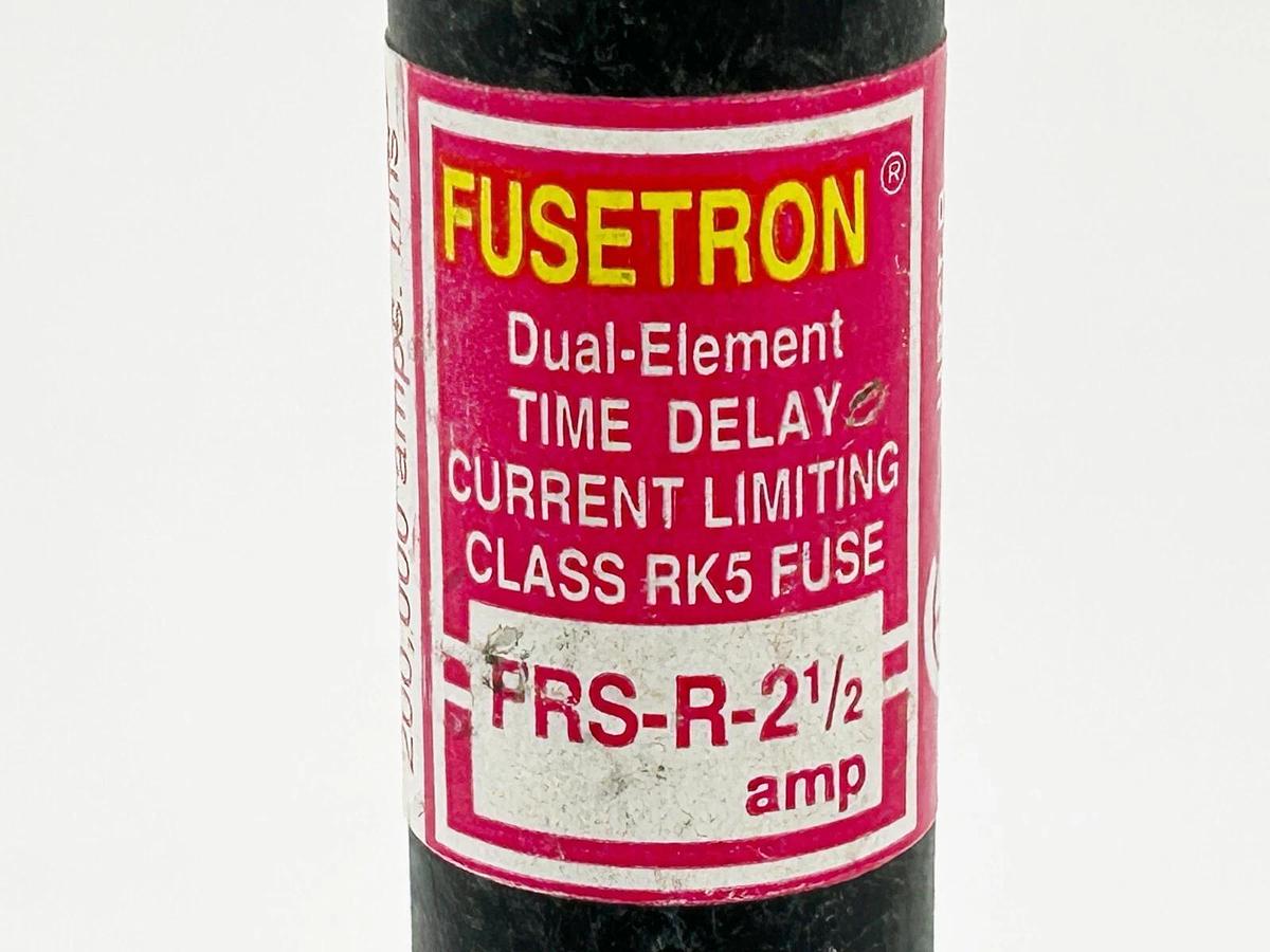 New Lot of 3 Bussmann FRS-R-2-1/2 Time Delay Dual Element Fuse 2.5A 600V RK5