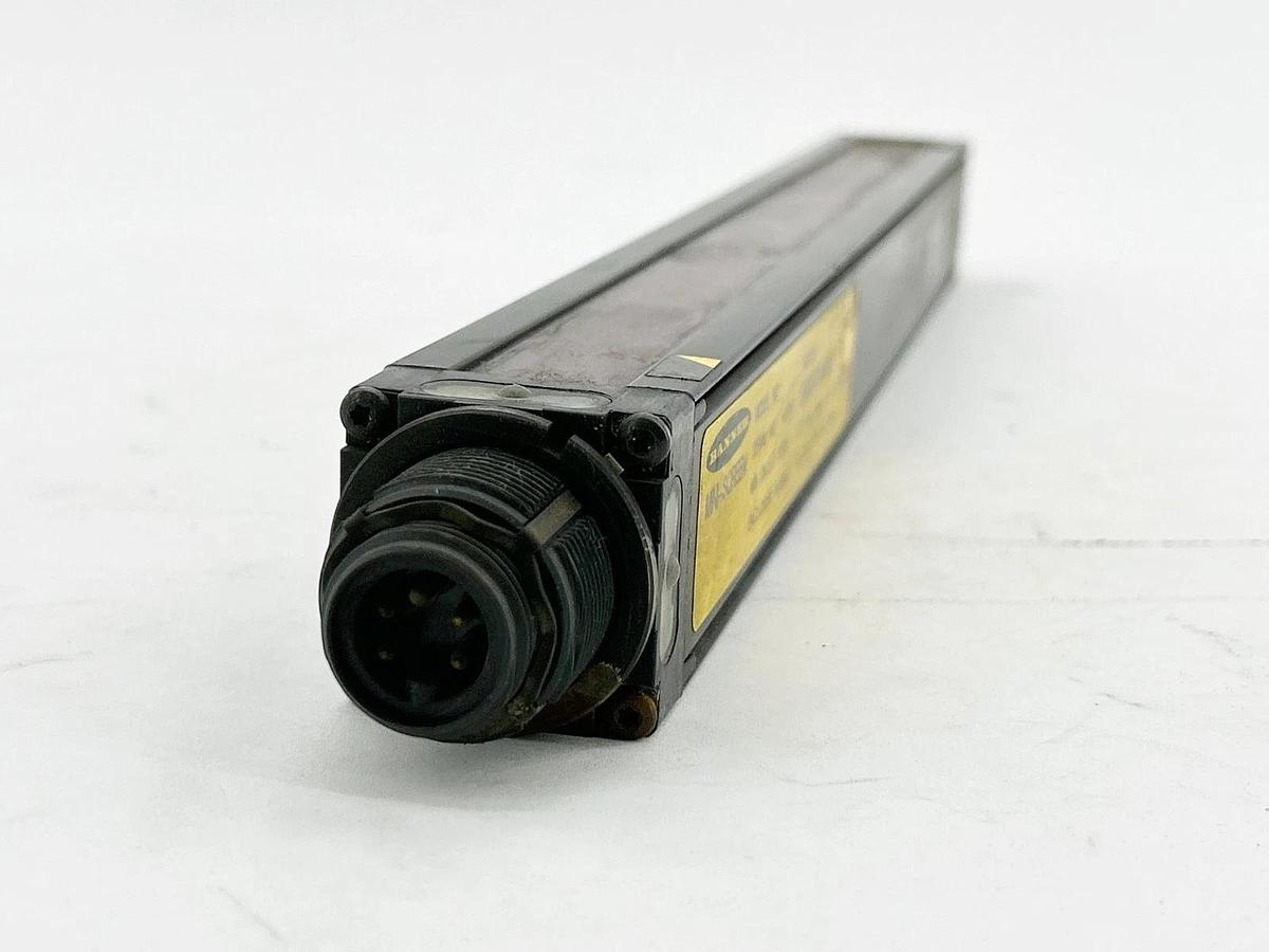 Used Banner MSE1224 Safety Light Screen Anodized Emitter 5Pin Mini-Screen