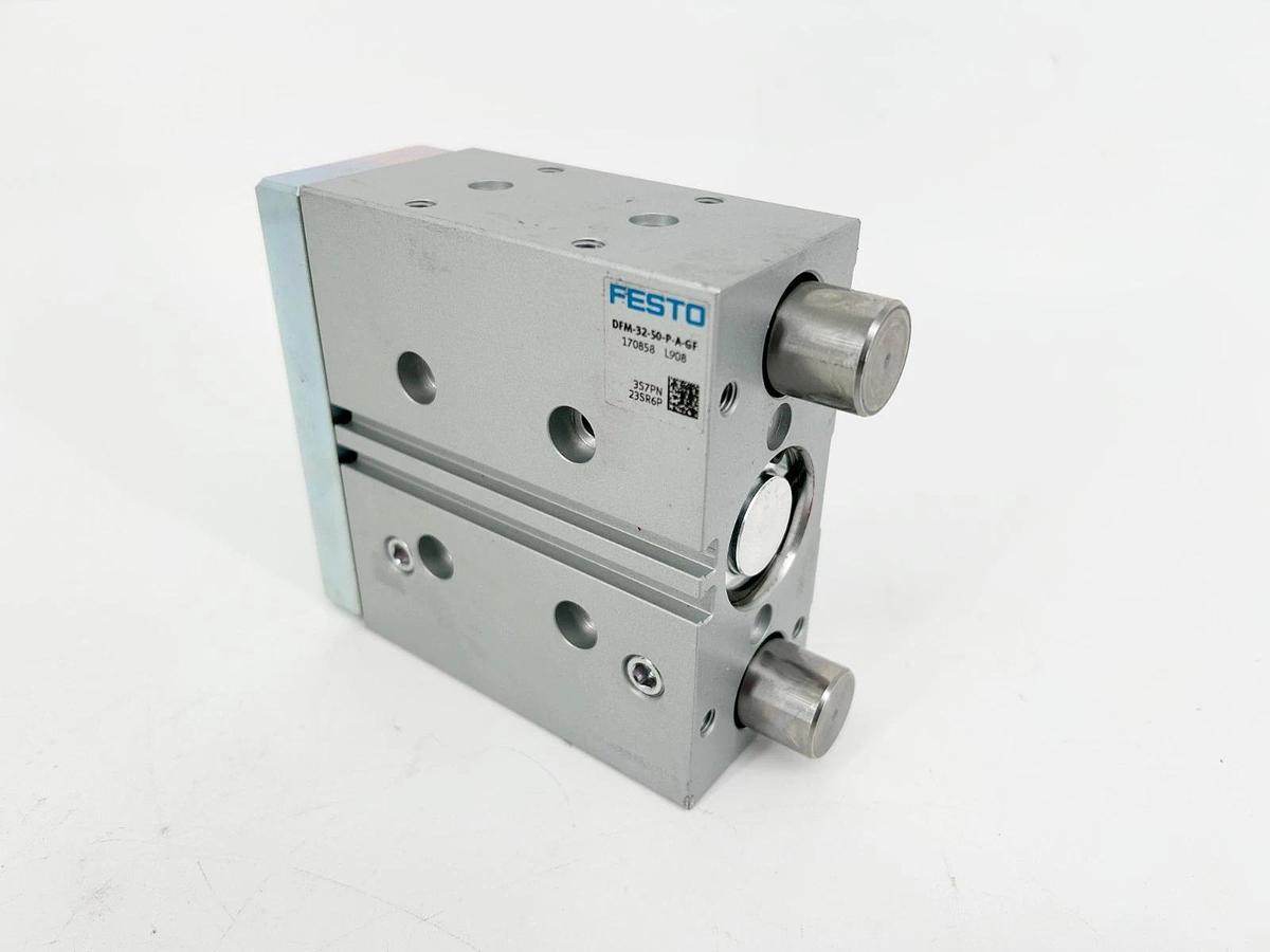 New Festo DFM-32-50-P-A-GF Pneumatic Guided Cylinder 170858 - No Box